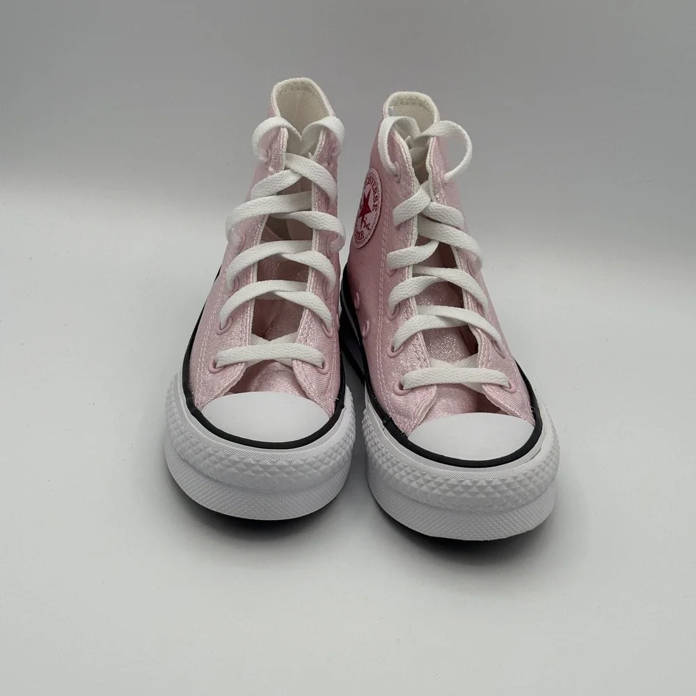 Converse CTAS Eva Lift Hi Shoes Youth Size 13 Pink White Lifestyle A17128F